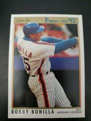 Bobby Bonilla Baseball Cards 1992 O Pee Chee Premier Prices
