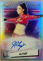 Aliyah Wrestling Cards 2021 Topps Chrome WWE Autographs Prices
