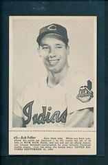 Bob Feller Baseball Cards 1952 Num Num Cleveland Indians Prices