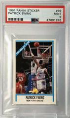 Patrick Ewing #99 Basketball Cards 1991 Panini Sticker Prices