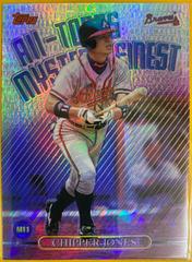 Chipper Jones [Refractor] #M11 Baseball Cards 1999 Topps All Mystery Finest Prices