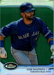 Jose Bautista [Refractor] Baseball Cards 2012 Finest Prices