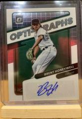 Brent Honeywell #OG-BH Baseball Cards 2022 Panini Donruss Optic Optigraphs Prices