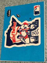 Twins “Team Logo Sticker” Baseball Cards 1985 Fleer Stickers Prices