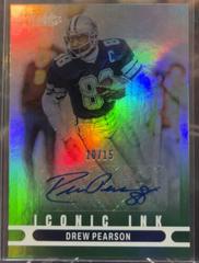 Drew Pearson [Green] #II-DP Football Cards 2022 Panini Absolute Iconic Ink Autographs Prices