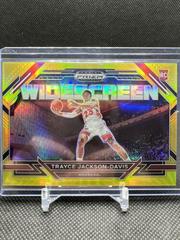 Trayce Jackson Davis [Gold] #6 Basketball Cards 2023 Panini Prizm Draft Picks Widescreen Prices