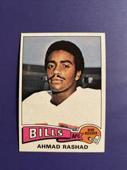 Ahmad Rashad #115 Football Cards 1975 Topps Prices