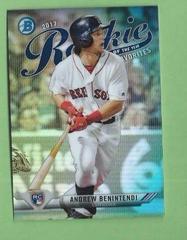 Andrew Benintendi [Red] Baseball Cards 2017 Bowman Rookie of the Year Favorites Prices