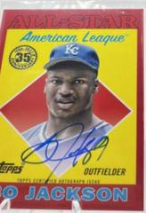 Bo Jackson [Red] #88ASA-BJ Baseball Cards 2023 Topps 1988 All Star Autographs Prices