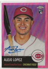 Alejo Lopez [Pink] Baseball Cards 2022 Topps Chrome Platinum Anniversary Autographs Prices