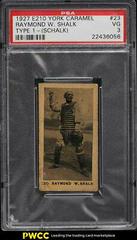 Raymond W. Shalk [Schalk] Baseball Cards 1927 E210 York Caramel Type 1 Prices