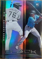 Jesus Sanchez #4 Baseball Cards 2021 Panini Chronicles Black Prices