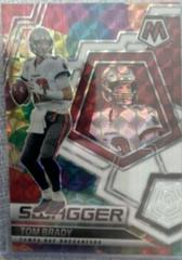 Tom Brady [White] Football Cards 2022 Panini Mosaic Swagger Prices