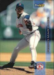 Pedro Martinez #7 Baseball Cards 2001 Topps H.D Prices