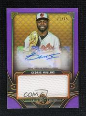 Cedric Mullins [Amethyst] Baseball Cards 2022 Topps Triple Threads Single Jumbo Relics Autographs Prices