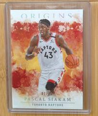 Pascal Siakam [Orange] #14 Basketball Cards 2020 Panini Origins Prices