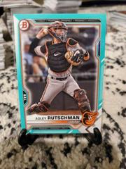 Adley Rutschman [Aqua] #BD-31 Baseball Cards 2021 Bowman Draft Prices