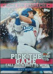 Max Muncy #HRC-25 Baseball Cards 2022 Topps Home Run Challenge Code Prices