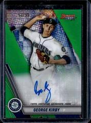 George Kirby [Green Refractor] Baseball Cards 2019 Bowman's Best of 2019 Autographs Prices