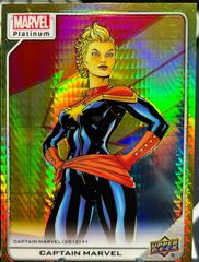 Captain Marvel [Yellow Spotlight] #148 Marvel 2023 Upper Deck Platinum Prices