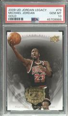 Michael Jordan Gold #79 Basketball Cards 2009 Upper Deck Jordan Legacy Prices