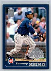 Sammy Sosa #112 Baseball Cards 2001 Topps Opening Day Prices