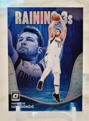 Luka Doncic [Holo] Basketball Cards 2022 Panini Donruss Optic Raining 3s Prices