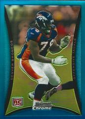 Ryan Clady [Blue Refractor] #BC1 Football Cards 2008 Bowman Chrome Prices