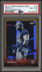 Triple H [Gold] Wrestling Cards 2015 Topps Chrome WWE Prices