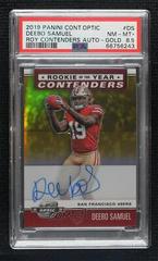 Deebo Samuel [Autograph Gold] #111 Football Cards 2019 Panini Contenders Optic Prices