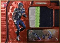 DK Metcalf [Freshman Fabric Mirror Signature Red Etch] #208 Football Cards 2019 Panini Certified Prices