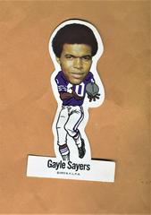 Gale Sayers Football Cards 1972 NFLPA Vinyl Stickers Prices