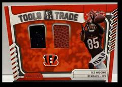 Tee Higgins Football Cards 2022 Panini Absolute Tools of the Trade Double Prices