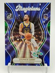 Stephen Curry [Blue Green] #9 Basketball Cards 2023 Panini Donruss Magicians Prices