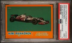 Kimi Raikkonen [Orange] #T61-KR Racing Cards 2021 Topps Chrome Formula 1 1961 Sports Cars Prices