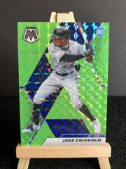 Jazz Chisholm [Green Fluorescent Mosaic] Baseball Cards 2021 Panini Mosaic Prices