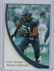 Lofa Tatupu [Gold] #147 Football Cards 2005 SP Authentic Prices