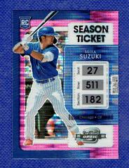 Seiya Suzuki [Pink Pulsar] #2 Baseball Cards 2022 Panini Chronicles Contenders Optic Prices