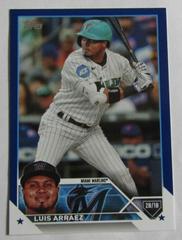 Luis Arraez [Blue] #US1 Baseball Cards 2023 Topps Update Prices