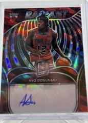 Ayo Dosunmu [Astral] #RSI-AYO Basketball Cards 2021 Panini Spectra Radiant Signatures Prices