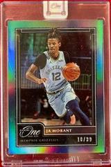 Ja Morant [Blue] #95 Basketball Cards 2020 Panini One and One Prices