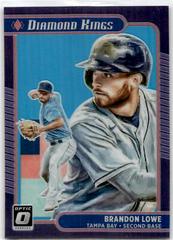 Brandon Lowe [Carolina Blue] #1 Baseball Cards 2021 Panini Donruss Optic Prices