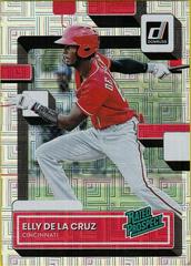 Elly De La Cruz [Vector] Baseball Cards 2022 Panini Donruss Rated Prospects Prices