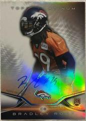 Bradley Roby [Purple Refractor] Football Cards 2014 Topps Platinum Rookie Autograph Prices