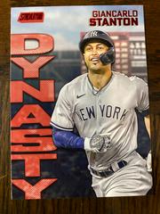 Giancarlo Stanton [Red] #10A Baseball Cards 2022 Stadium Club Dynasty and Destiny Prices
