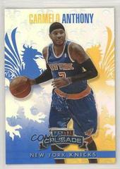 Carmelo Anthony Blue Basketball Cards 2013 Panini Crusade Crusade Prices