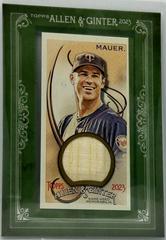 Joe Mauer Baseball Cards 2023 Topps Allen & Ginter Mini Framed Relics Prices