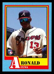 Ronald Acuna Baseball Cards 2018 Topps Throwback Thursday Prices