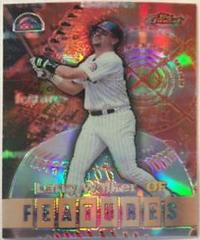 Larry Walker, Todd Helton Baseball Cards 2000 Finest Prices