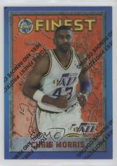 Chris Morris Refractor W Coating #250 Basketball Cards 1995 Finest Prices